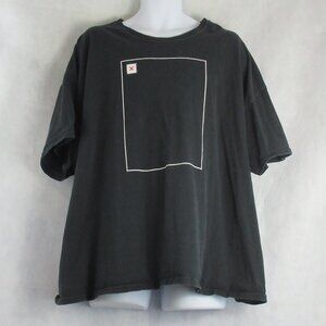 Jinx Men's 100% Cotton Short Sleeve T-Shirt, Black Funny Image Not Found, 4XL